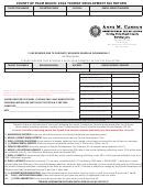 Fillable Tourist Development Tax Return - County Of Palm Beach Form - 2016 Printable pdf