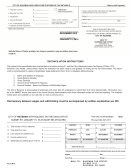 Form W1 - Employer's Return Of Tax Withheld - City Of Ravenna, Ohio