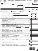 Form 66 - Idaho Fiduciary Income Tax Return - 2007