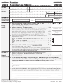California Form 9000r - Renter Assistance Claim - 2005