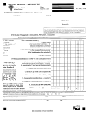 Form Rd-108 - Profits Return - Earnings Tax - City Of Kansas City