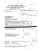 Net Profit License Fee Return - Hart County, Kentucky Occupational Tax