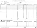 Form Wyo078 - Wyoming Employee Wage Listings - Department Of Workforce Services