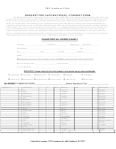 Request For Vaccination- Consent Form