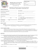 Fillable Property Management Application - Brevard County Tax Collector Form Printable pdf