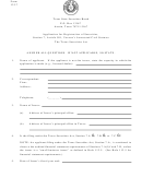Form 133.7 - Application For Registration Of Securities, Section 7, Article 581, Vernon's Annotated Civil Statutes The Texas Securities Act