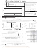 Form Inc 250 - Individual Income Tax Return - 2016