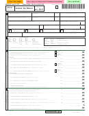 Form In-111 - Vermont Income Tax Return - 2016