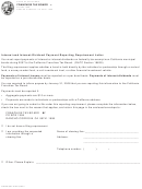 Form Ftb 4800 - Interest And Interest-dividend Payment Reporting Requirement Letter - 2007