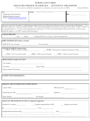 Electronic Warrant - Account Transfer Form