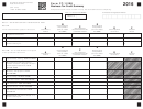 Form Ct-1120k - Business Tax Credit Summary - 2016