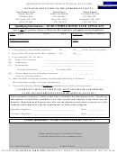 Application: Senior School Property Tax Credit