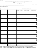 Form 81-023 - Iowa Lpg And Cng Monthly Consolidated Schedule L2
