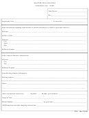 Form 201x - Master File Changes Status/rate Unit - Aesd - 1996