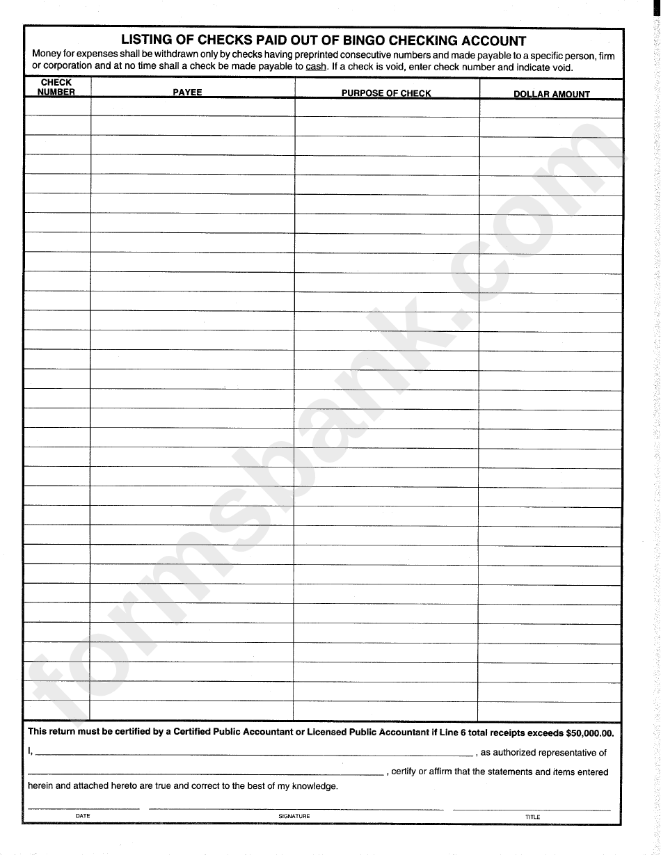 Form Wv/bgo-3 - Regular, Limited And State Fair Bingo Financial Return - Criminal Investigation Division