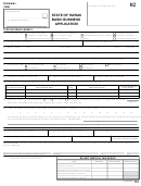 Form Bb-1 - Basic Business Application - State Of Hawaii - 1998