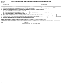 Form Wv/t-104 - West Virginia Employee's Withholding Exemption Certificate