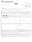 United Healthcare Routine Vision Claim Form