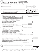 Form Il-1041 - Fiduciary Income And Replacement Tax Return - 2004