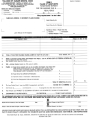 Form R - Village Of Sugar Grove Annual Income Tax Return Printable pdf