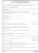 Form Sf-15 - Affidavit Of Non-applicant Household Member