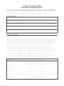 Form 69448p-utod - Transfer On Death Beneficiary Designation Form