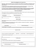 Patient Acknowledgement And Consent Form