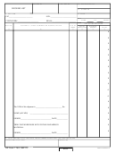 Fillable Dd Form 1750 - Packing List Printable pdf