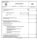 Schedule O Individual - Alternate Basic Tax - 2003