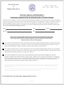 Veterans, Spouses And Dependents: Information Request Form For Determination Of Tuition Charges - Nevada System Of Higher Education