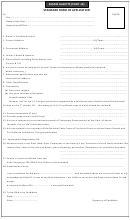 Assam Gazette (part -ix) Standard Form Of Application