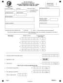 Form 7595ez - Ground Transportation Tax - Short Form For 4 Cabs Or Less