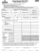 Form 502inj - Injured Spouse Claim Form