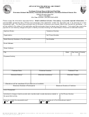 Nps Form 10-930s - Application For Special Use Permit (short Form) - National Park Service - U.s. Department Of The Interior