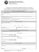 Form Dfs-n1-1743 - Change Of Funeral Director/direct Disposer In Charge - 2012