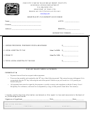 Hospitality Tax Remittance Form - County Council Of Beaufort County - Business License Department