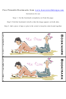 Me Time Bookmark Template