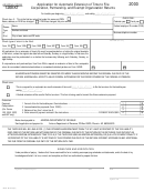 Form 120ext - Application For Automatic Extension Of Time To File Corporation, Partnership, And Exempt Organization Returns - 2000