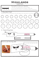 Ring Size Chart - Highlands Jewellery Printable pdf