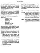 Instructions For Form Ct-106 - Wisconsin Department Of Revenue