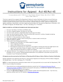 Form Pde 338 R-4 - Request For Appeal - Pennsylvania Department Of Education