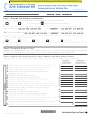 Form Il-1040 - Schedule Nr - Nonresident And Part-year Resident Computation Of Illinois Tax - 2016