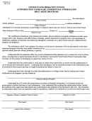 Form Prob Lib - Authorization To Release Confidential Information Drug Abuse Programs