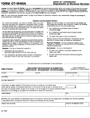 Form Ct-w4na - Employee's Withholding Or Exemption Certificate - Nonresident Apportionment