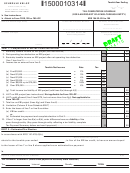Form 41a720-s54 Schedule Kbi-sp Draft - Tax Computation Schedule - 2015