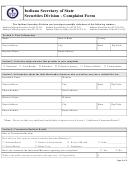 Complaint Form - Indiana Securities Division