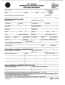 Form M-433c - Statement Of Financial Condition And Other Information