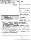 Form Uct-673 - Nonprofit Organization Employer's Report - 2012