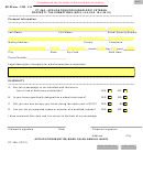 Fillable Form 46a - Application For Paraplegic Veteran Property Tax Exemptions - 2012 Printable pdf