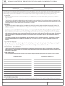 Form 14 - Idaho Water's Edge Election And Consent Form - 2010
